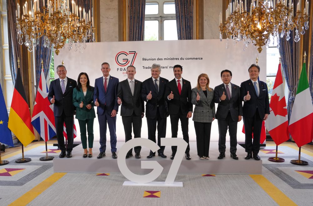 Stretnutie ministrov obchodu krajín G7 v Paríži