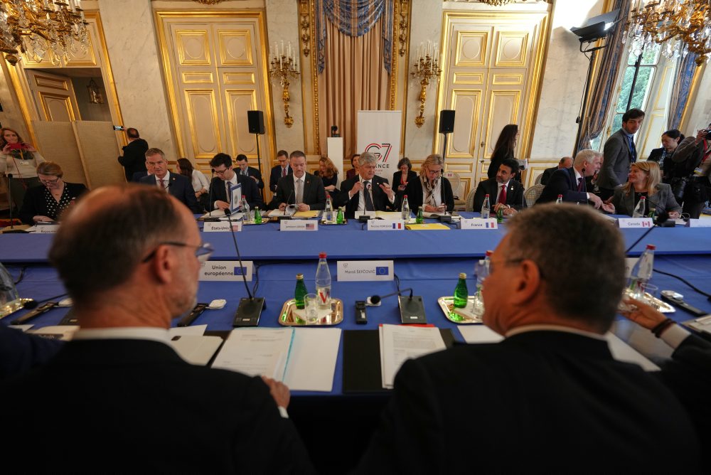 Stretnutie ministrov obchodu krajín G7 v Paríži