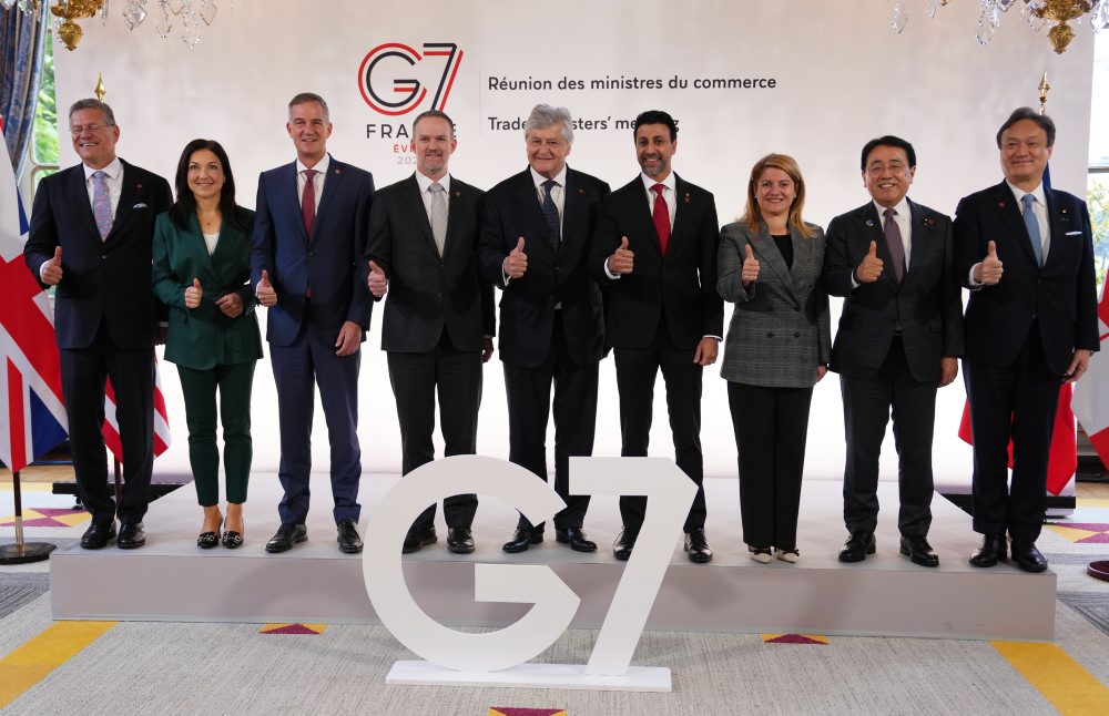 Stretnutie ministrov obchodu krajín G7 v Paríži