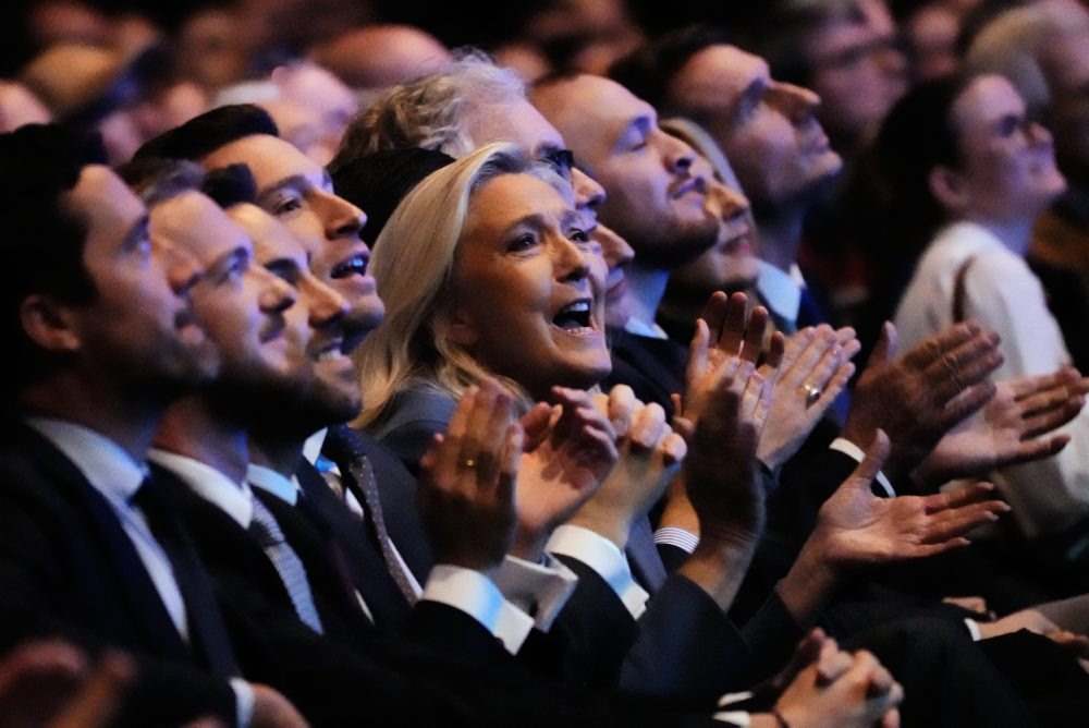 Zjazd francúzskej krajne pravicovej strany Národné združenie v Orleanse