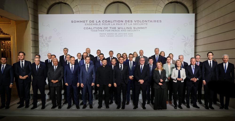 V Paríži sa v utorok stretli lídri koalície ochotných 