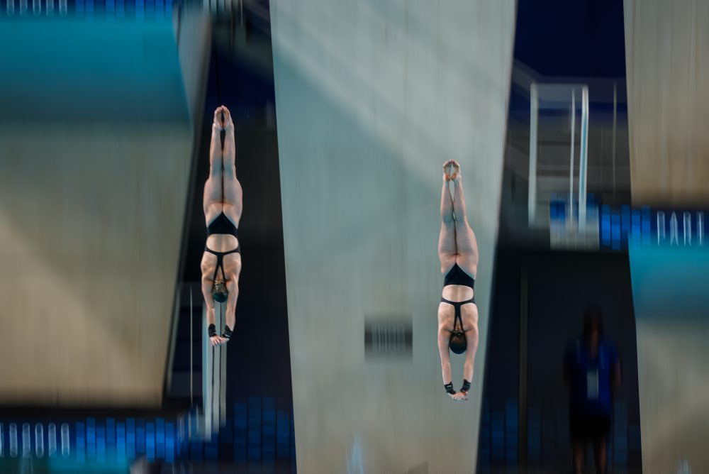 Britky Bondová a Toulsonová získali zlato v synchre z veže
