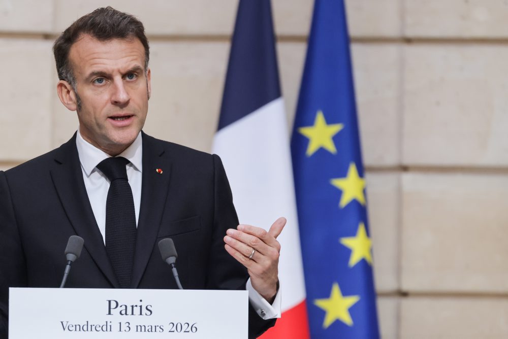 Ukrajinský prezident Volodymyr Zelenskyj v Paríži