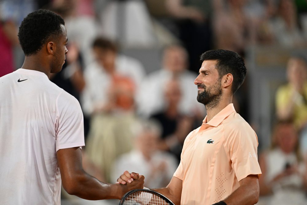 Novak Djokovič - Giovanni Mpetshi Perricard 