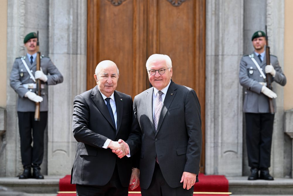 Alžirsky prezident v Nemecku