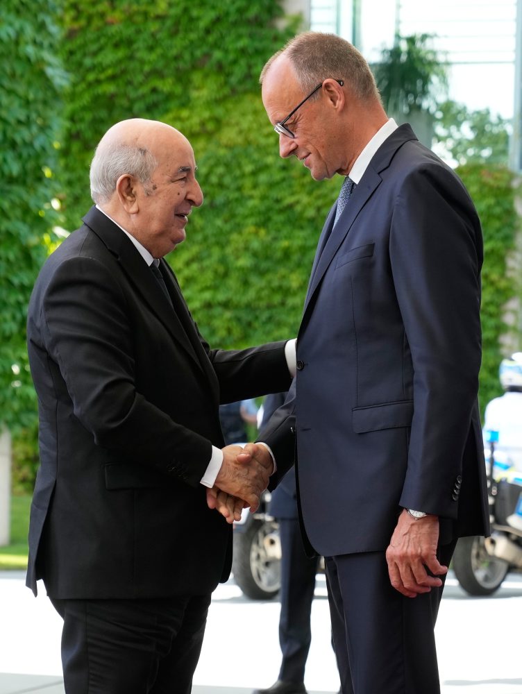Alžírsky prezident v Nemecku 
