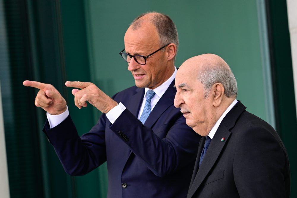 Alžírsky prezident v Nemecku 