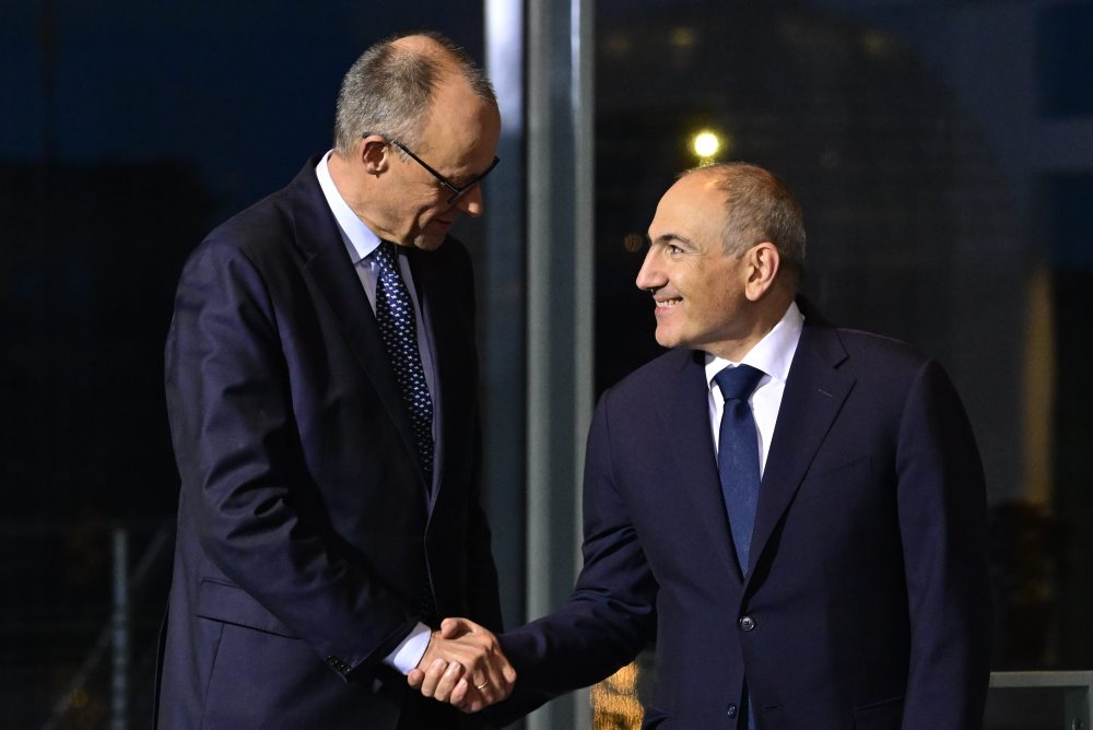 Arménsky premiér Nikol Pašinjan pricestoval na návštevu Nemecka