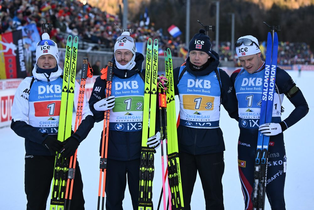 Štafeta mužov na 4x 7,5 km 