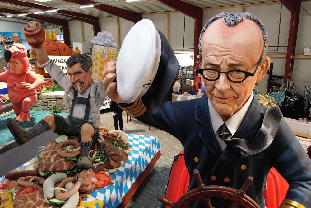 Novinársky deň pred tradičným fašiangovým sprievodom v Mainzi