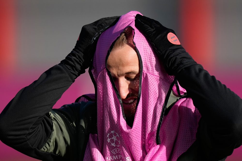 Tréning Bayernu pred zápasom proti Eindhovenu v Lige majstrov