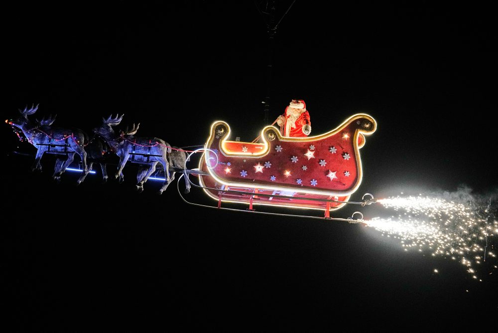 Vianočný zábavný park v Nemecku