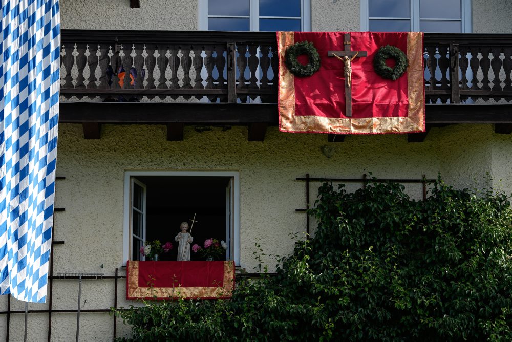 Procesia pri príležitosti sviatku Božieho tela 