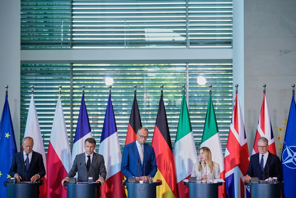 V Berlíne sa koná schôdzka hláv štátov a vlád krajín skupiny E5, ktorú inicioval nemecký kancelár Friedrich Merz