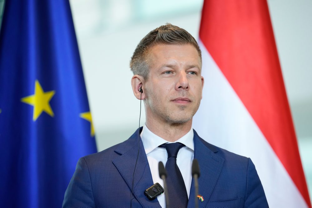 Maďarský premiér Péter Magyar v Nemecku
