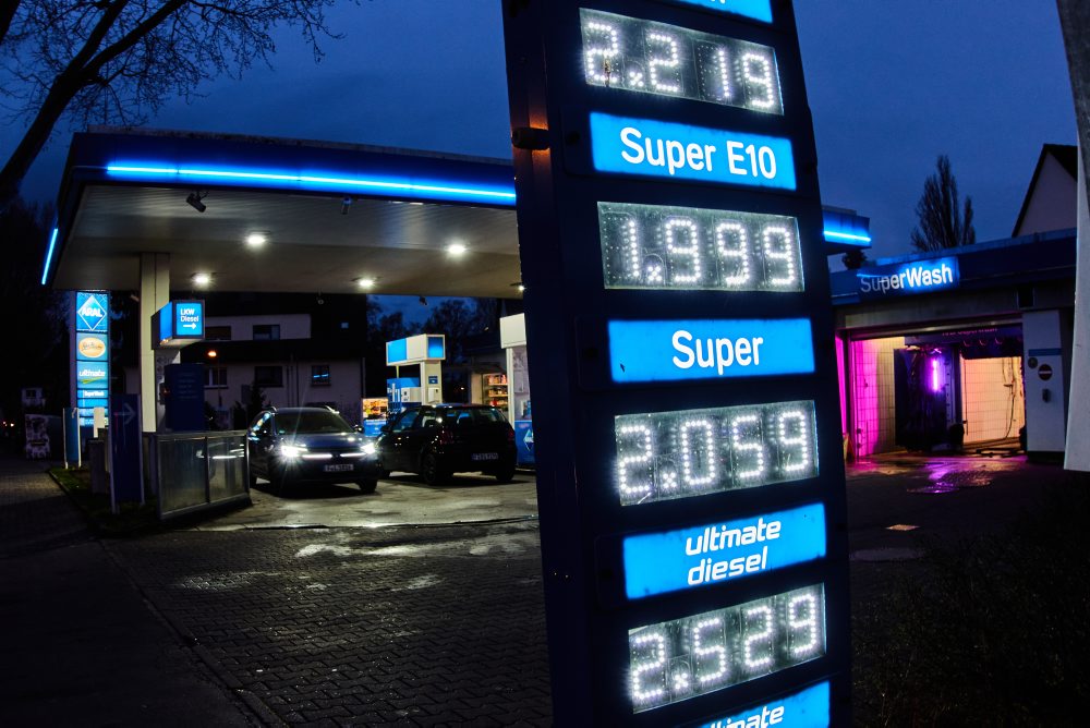Ceny pohonných látok v Nemecku