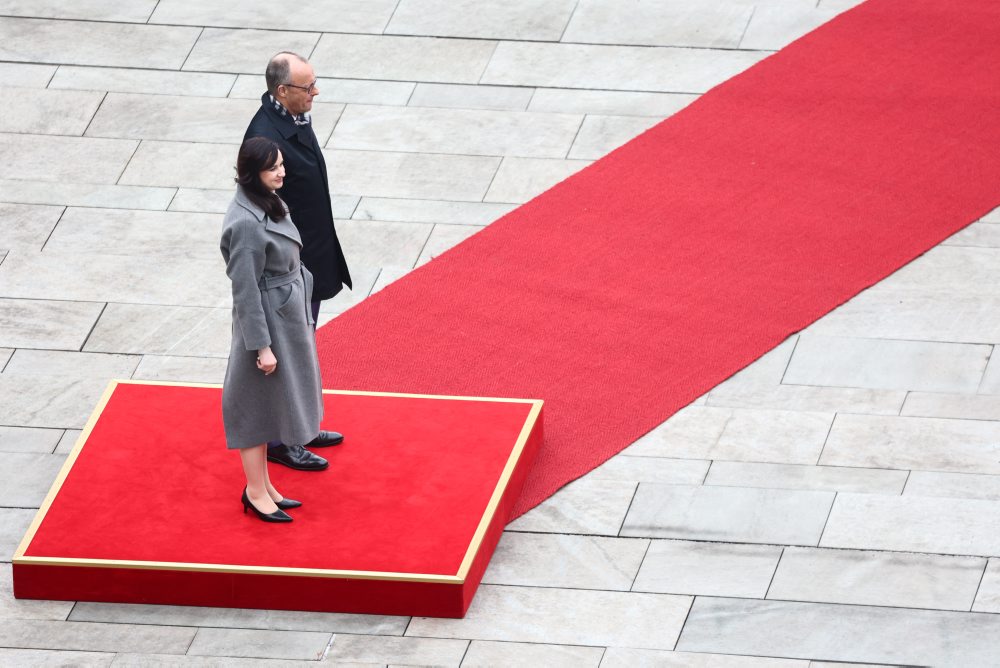 Premiérka Litvy Inga Ruginiené v Nemecku