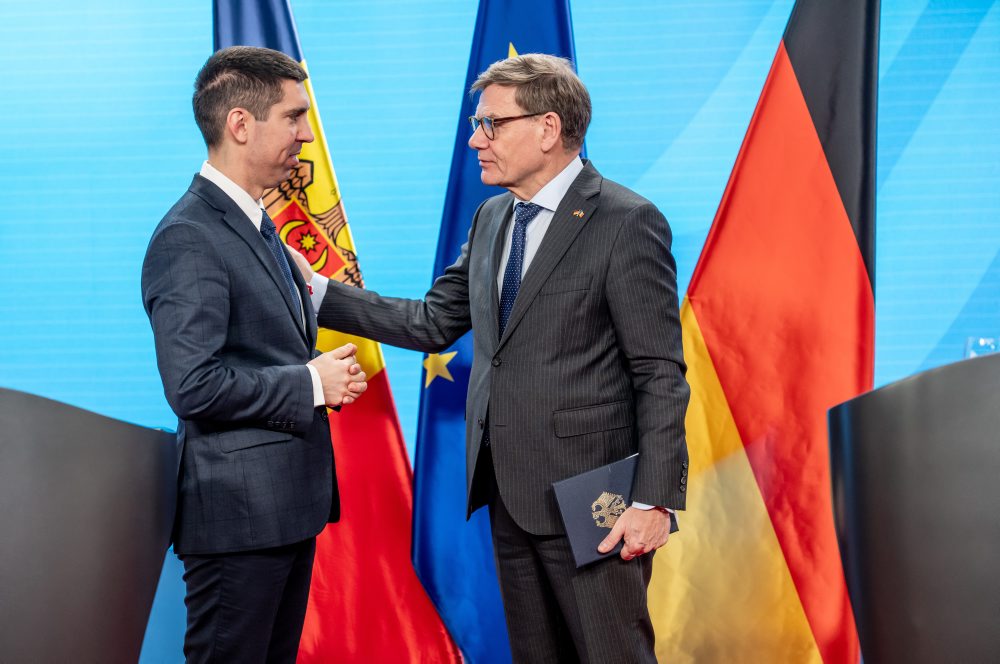 Moldavský šéf diplomacie v Nemecku 
