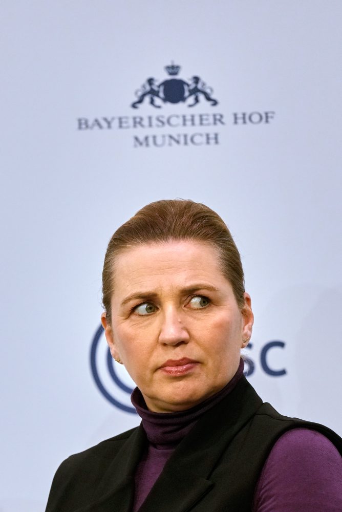 Frederiksenová v Mníchove: Trumpova túžba vlastniť Grónsko pretrváva