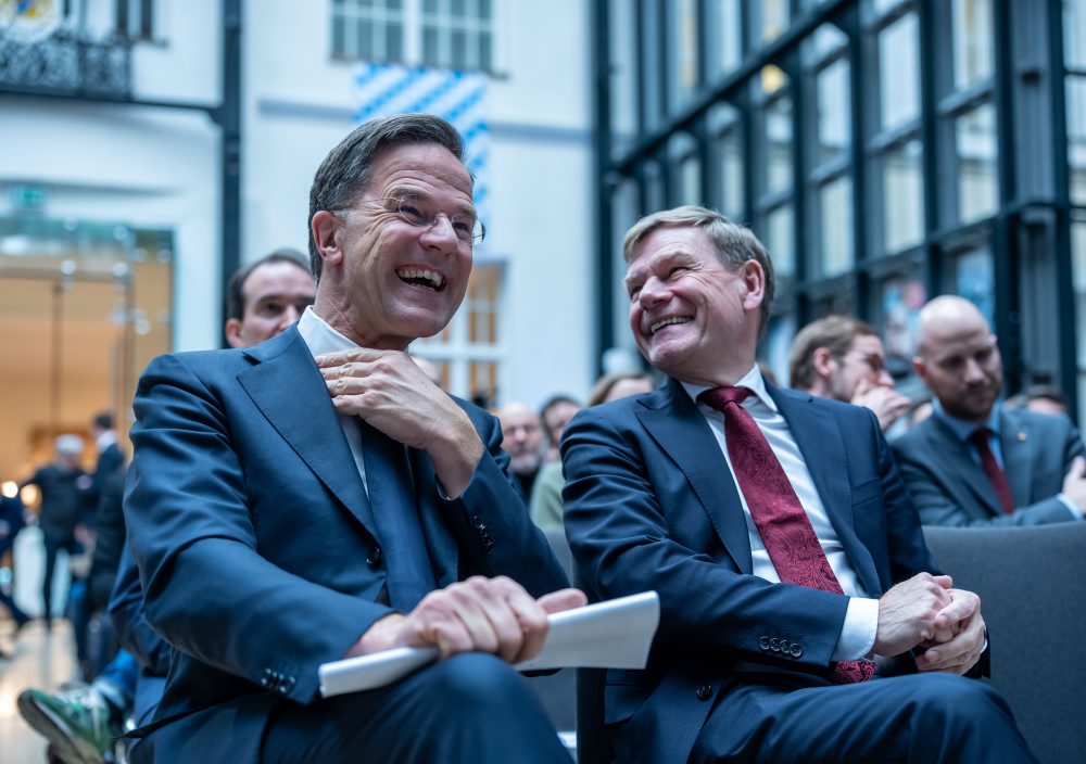 Šéf NATO Mark Rutte na návšteve Nemecka