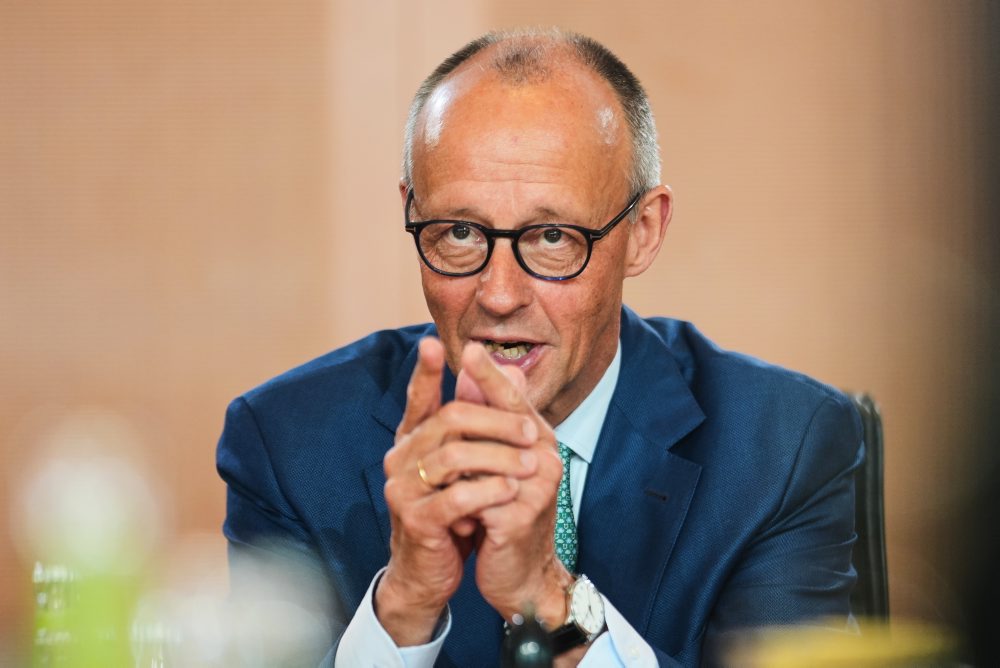Zasadnutie nemeckého vládneho kabinetu v Berlíne