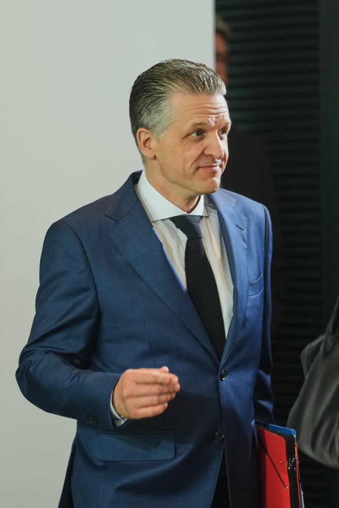 Zasadnutie nemeckého vládneho kabinetu v Berlíne