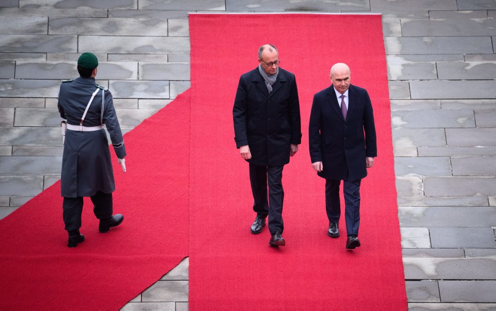 Rumunský premiér v Nemecku