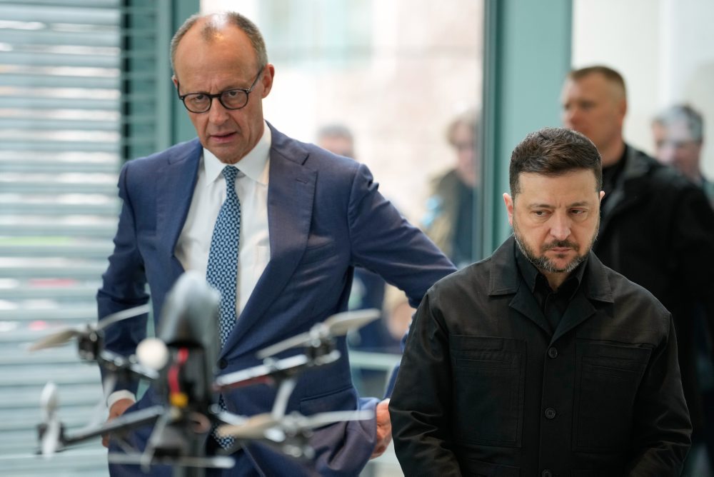 Zelenskyj v Berlíne 