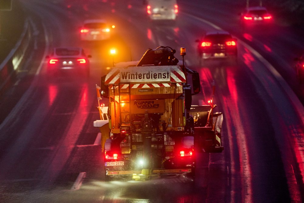 Sneženie a mrazy v Nemecku