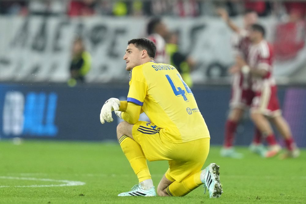 3. kolo ligovej fázy Európskej ligy: Olympiacos Pireus - Sparta Praha 