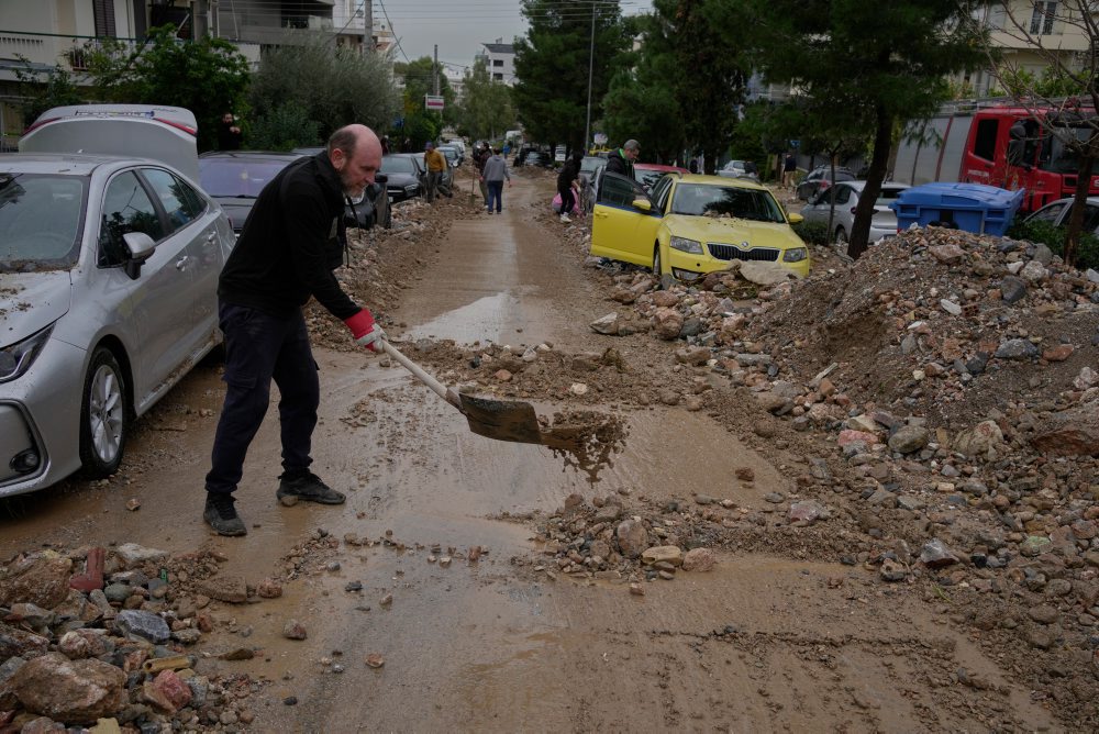 Extrémne počasie v Grécku 