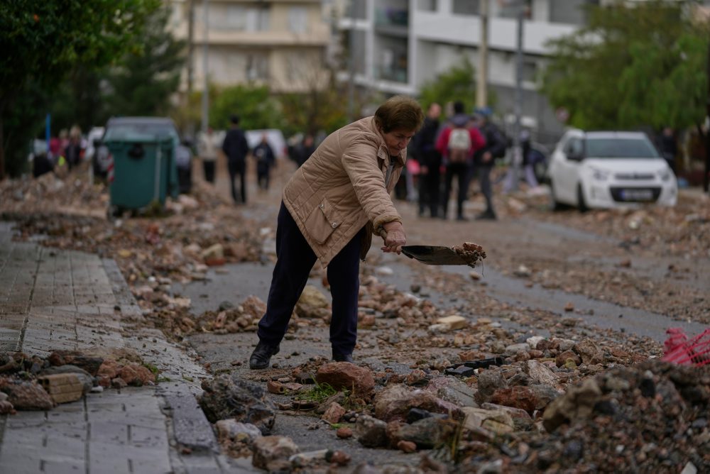 Extrémne počasie v Grécku 