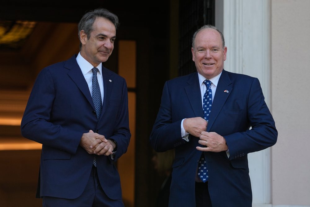 Monacké knieža Albert II. v Grécku 