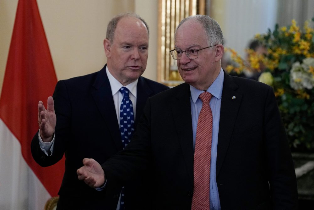 Monacké knieža Albert II. v Grécku 