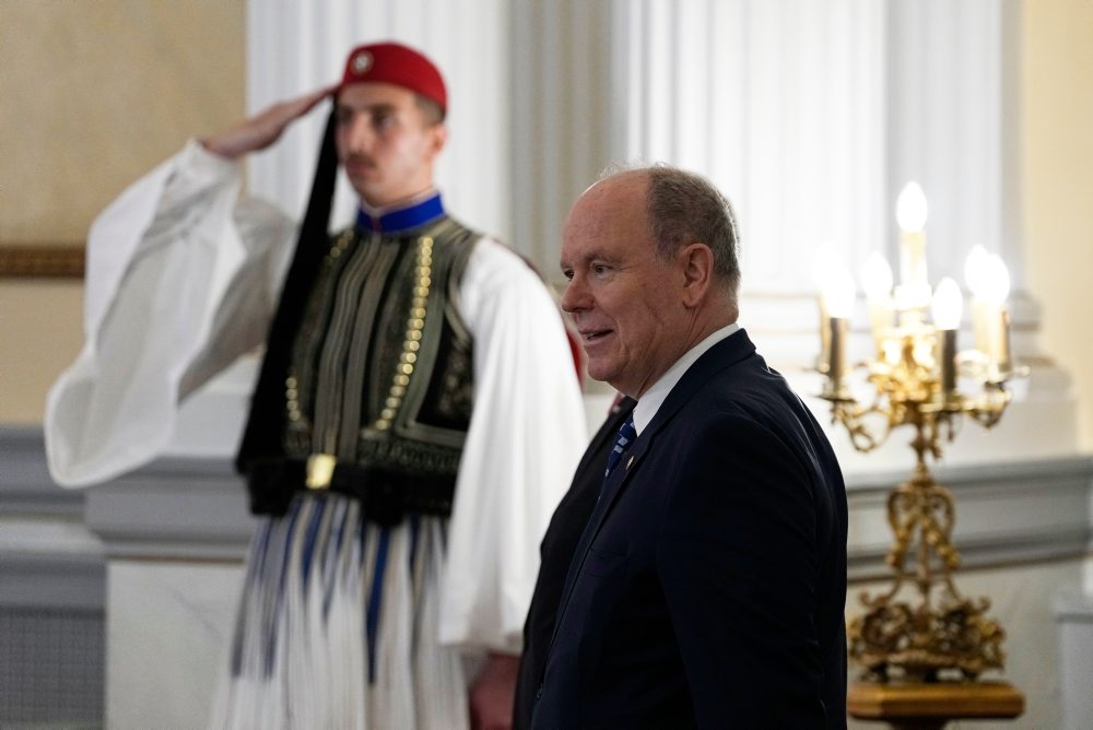 Monacké knieža Albert II. v Grécku 