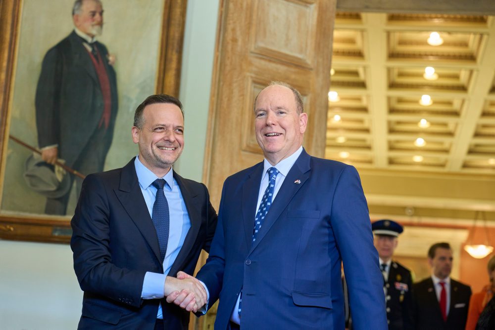 Monacké knieža Albert II. v Grécku 