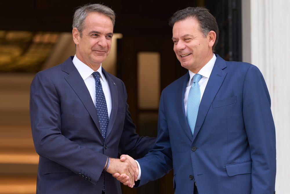 Portugalský premiér Luis Montenegro v Grécku