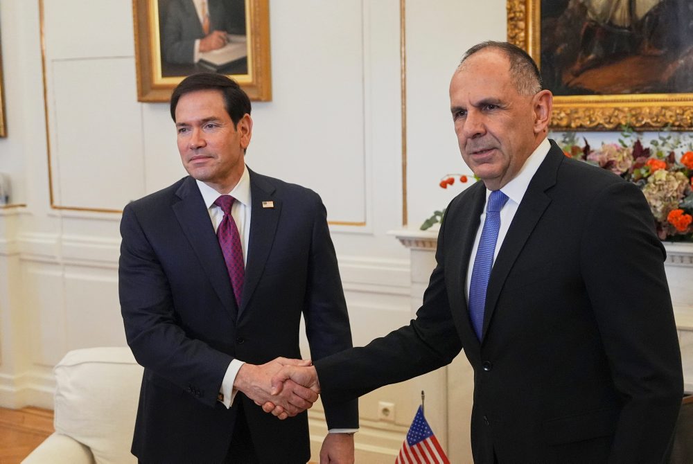 Šéf americkej diplomacie Marco Rubio pokračuje v návšteve Grécka 