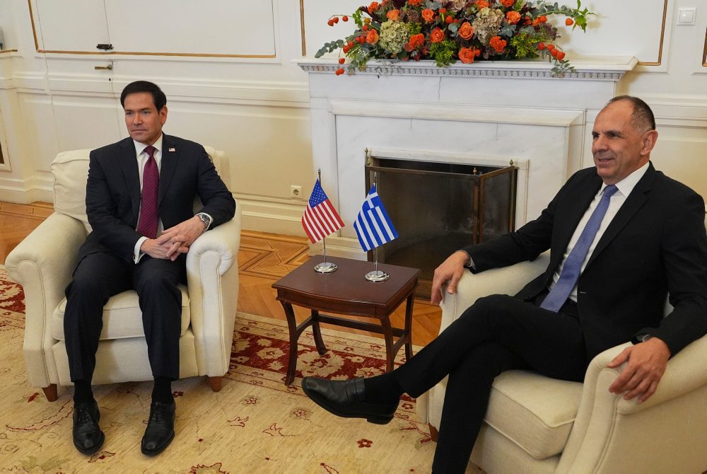 Šéf americkej diplomacie Marco Rubio pokračuje v návšteve Grécka 