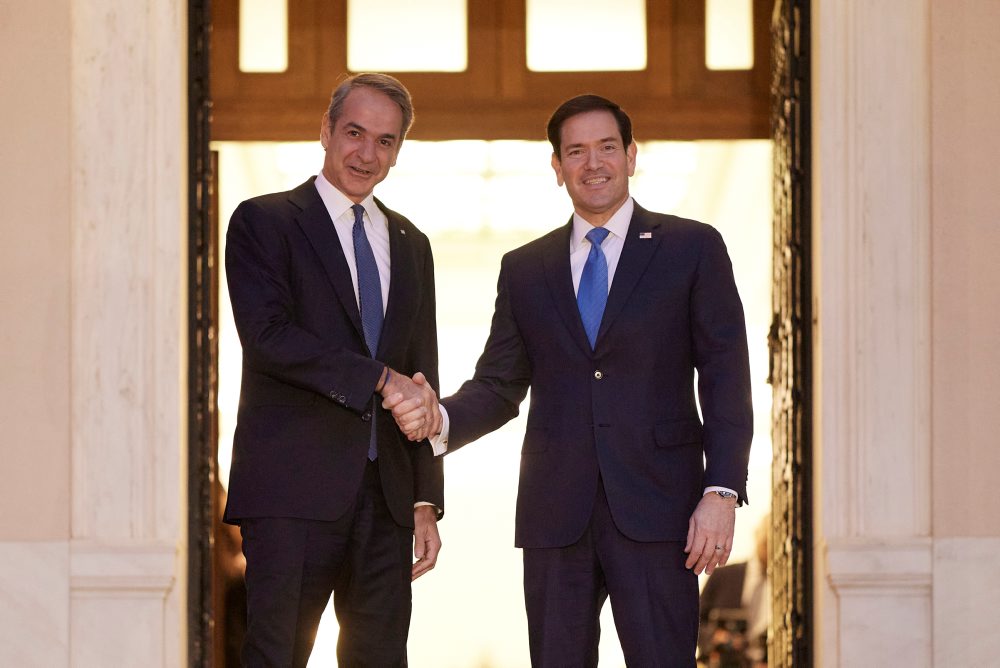 Šéf americkej diplomacie Marco Rubio pokračuje v návšteve Grécka 