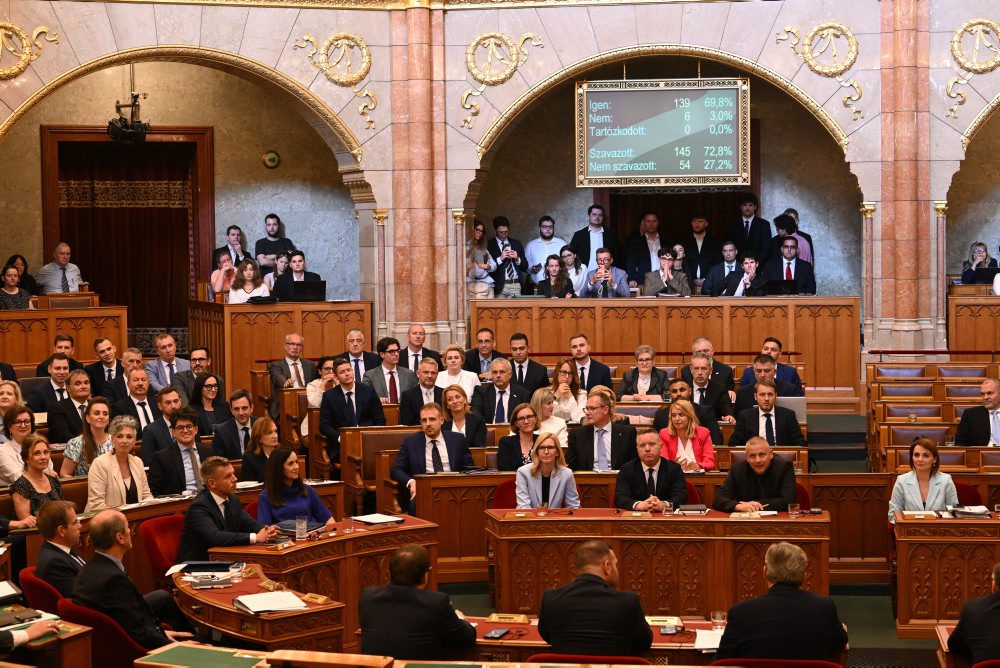 Maďarský parlament schválil dodatok k ústave o odvolaní prezidenta Sulyoka