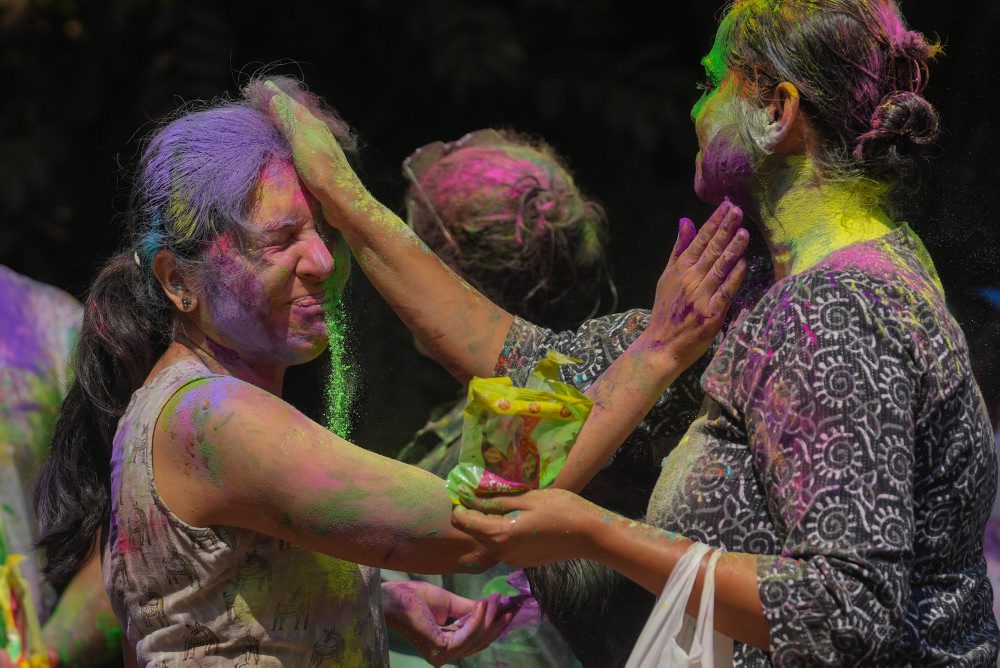Hinduistický sviatok farieb holí