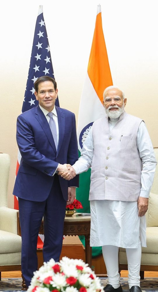 Minister zahraničných vecí USA Marco Rubio pricestoval na prvú oficiálnu návštevu Indie