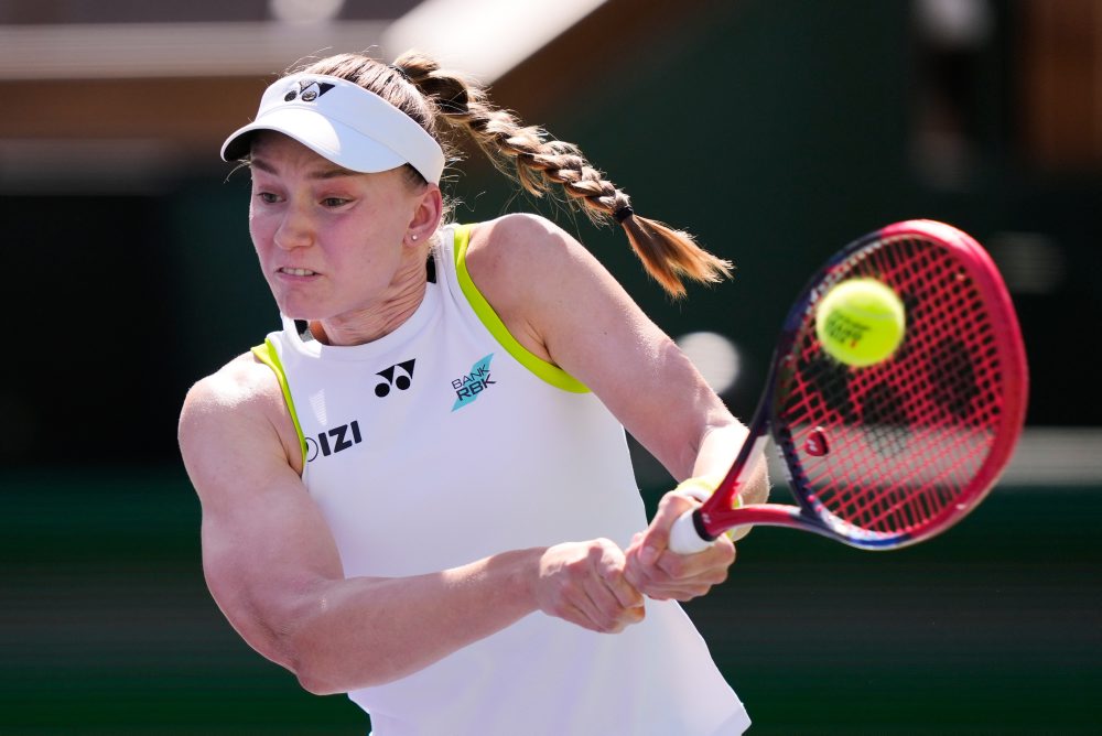 Finále ženskej dvojhry v Indian Wells: Arina Sobolenková (Biel.-1) - Jelena Rybakinová