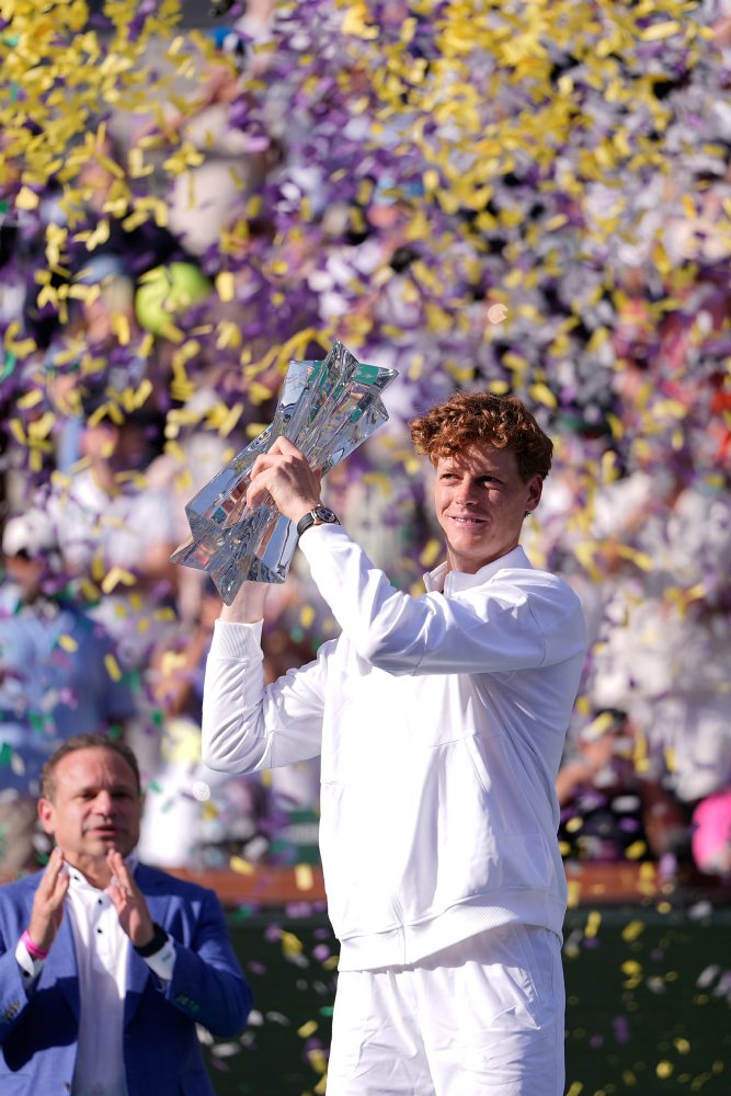 Finále mužskej dvojhry v Indian Wells: Jannik Sinner - Daniil Medvedev  