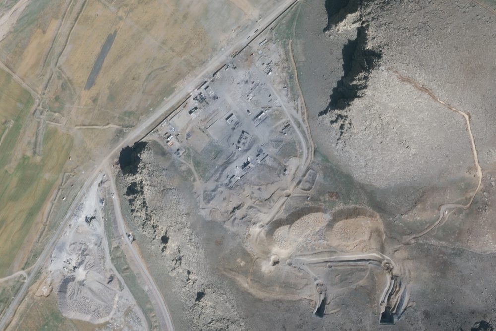 Raketová základňa v iránskom meste Kermánšáh