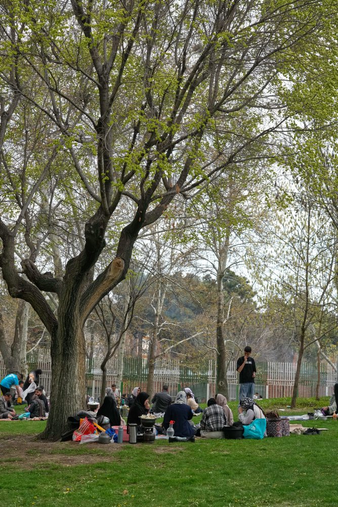 Denný život v Teheráne