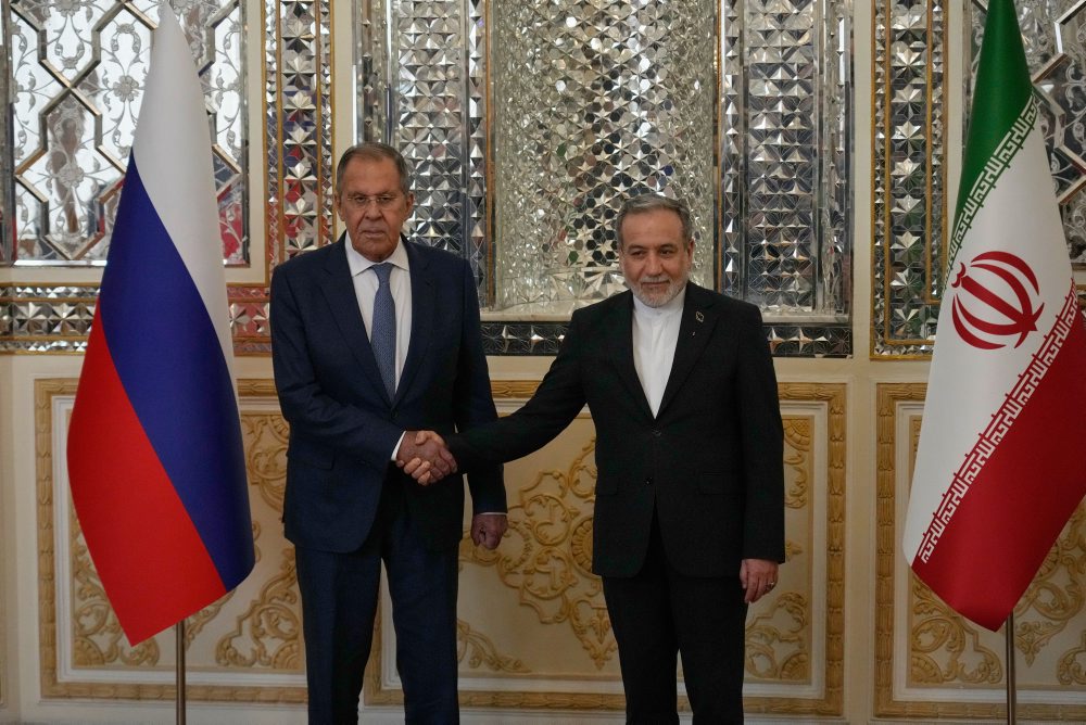 Lavrov v Teheráne