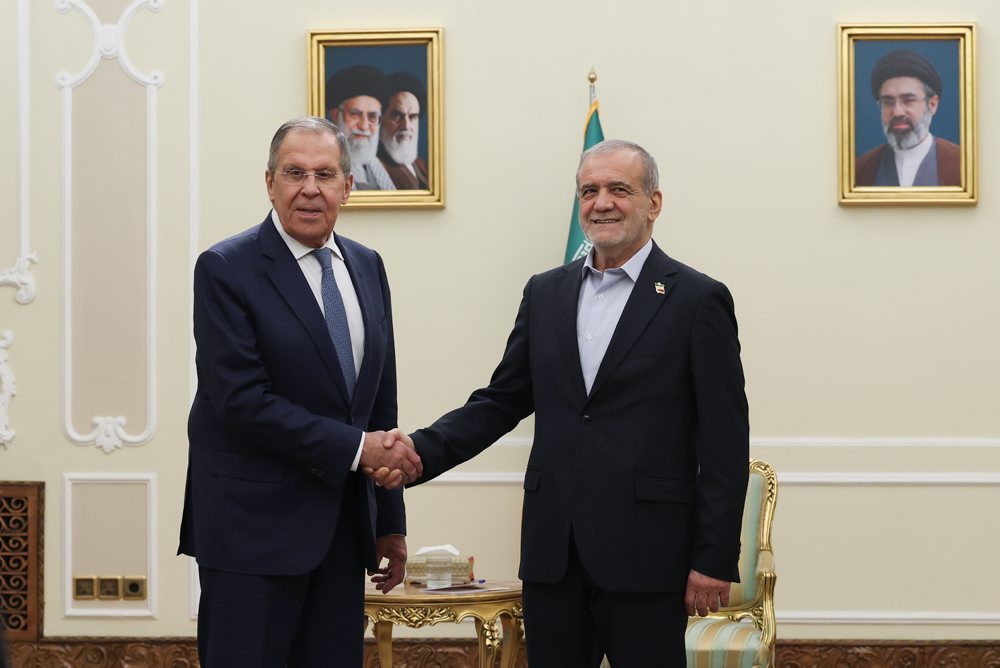 Lavrov v Iráne 