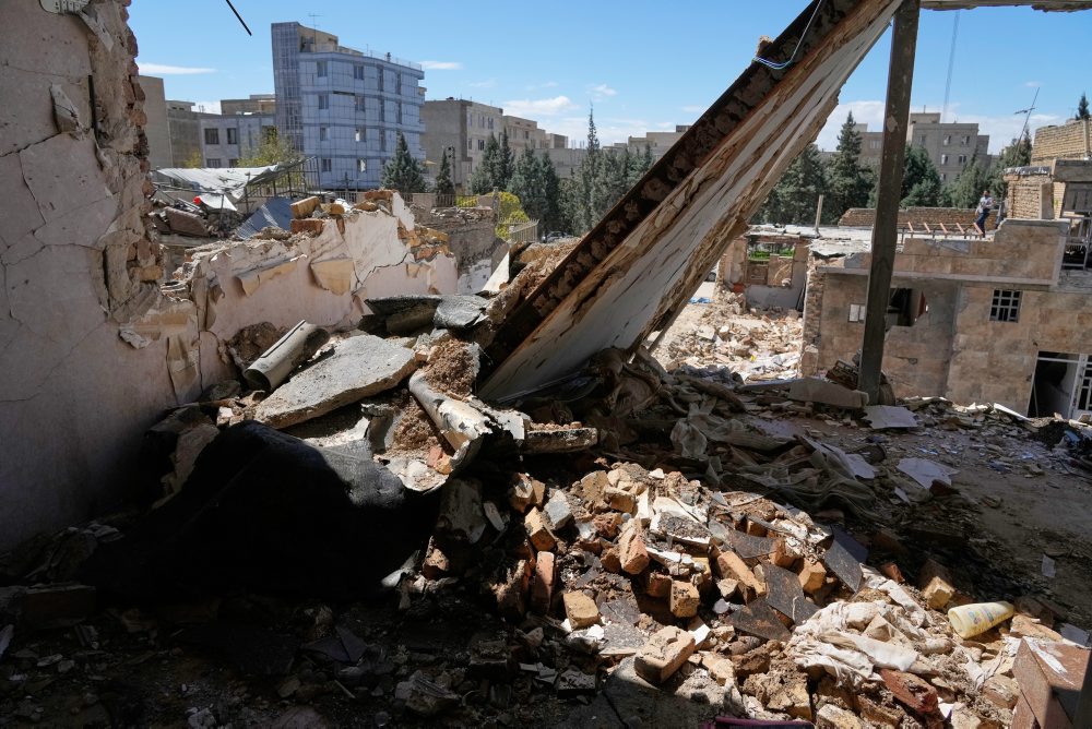 Škody po americko-izraelských útokoch na Irán vo Fardise